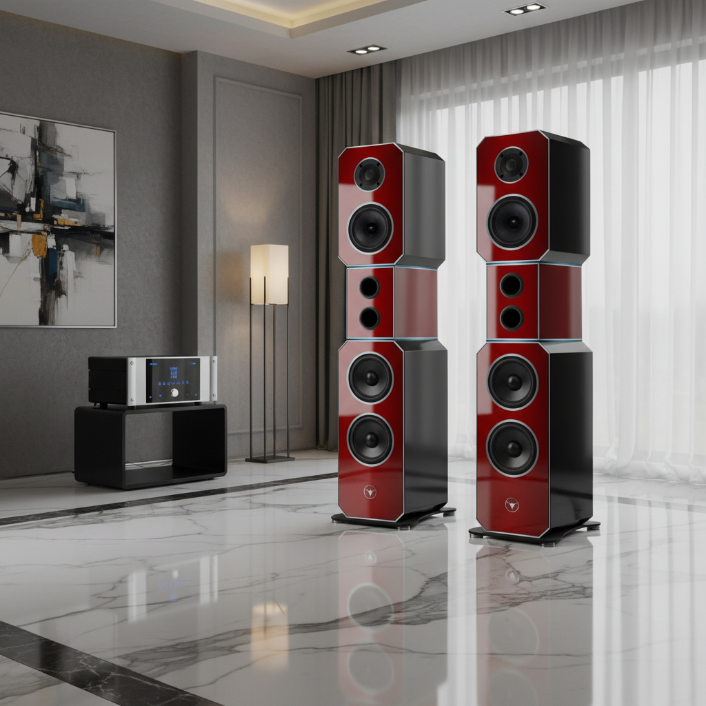 HiFi Standlautsprecher Rubin Edition DJP Design Boxen Referenz Serie