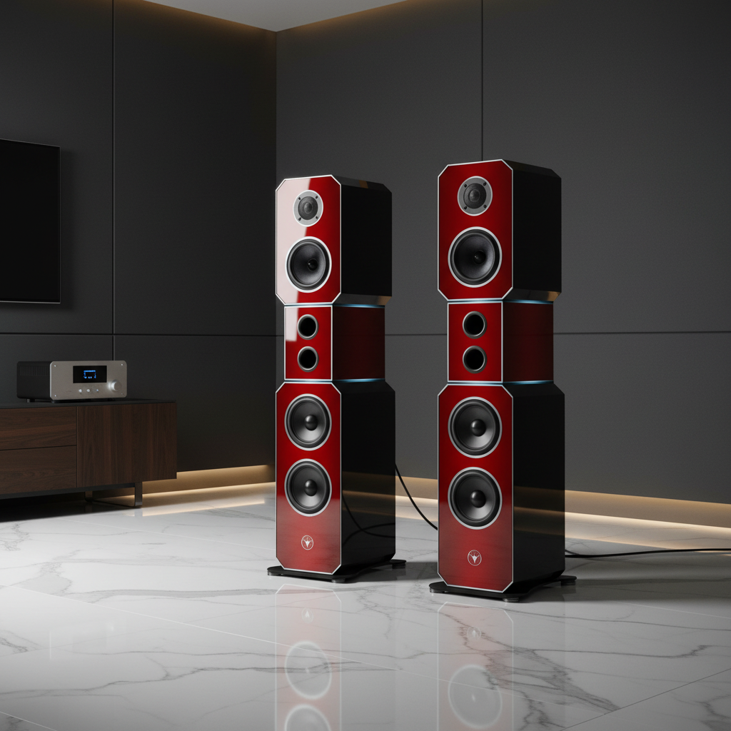 HiFi Standlautsprecher Rubin Edition DJP Design Boxen Referenz Serie