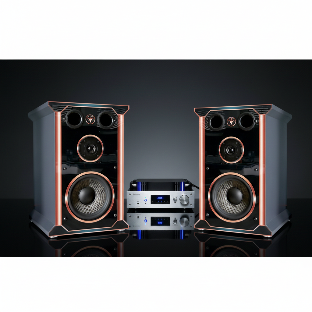 HiFi Surroundanlage Tempel Edition DJP Design Boxen