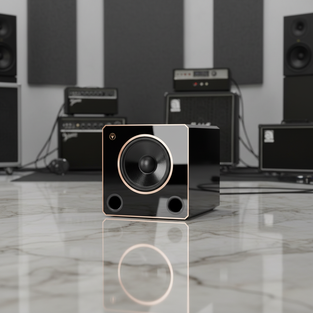 Hi Fi Subwoofer 10 Zoll Power Bass Edition DJP Design Boxen