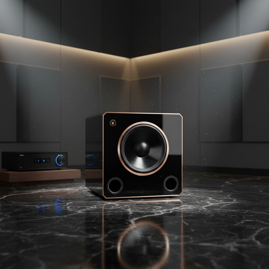Hi Fi Subwoofer 10 Zoll Power Bass Edition DJP Design Boxen