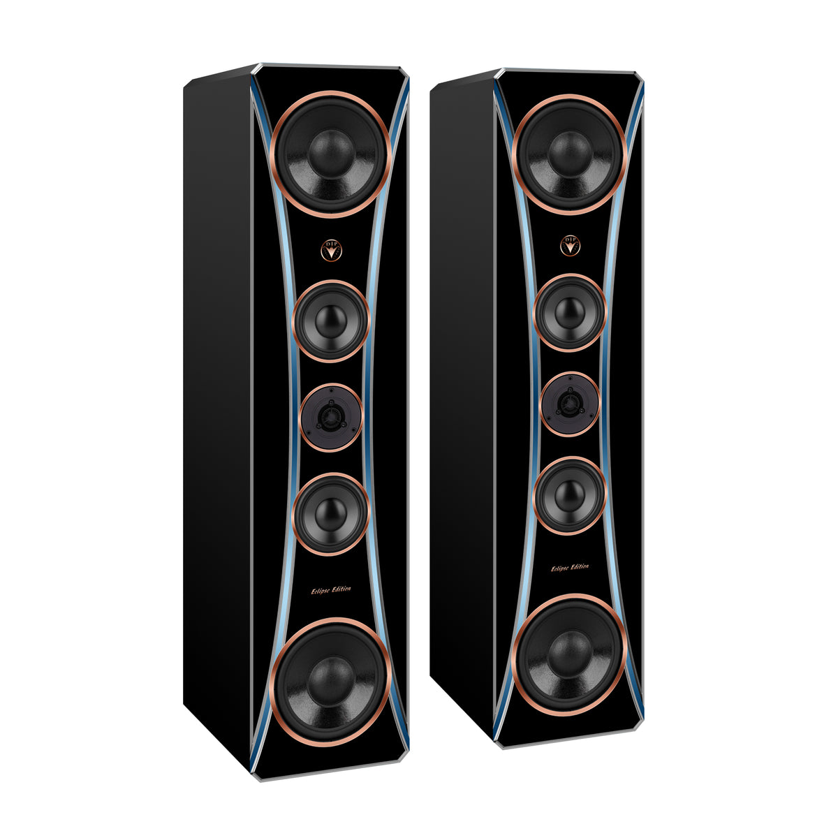 DJP Design Lautsprecher Eclipse Edition – High End Standlautsprecher 200 Watt RMS