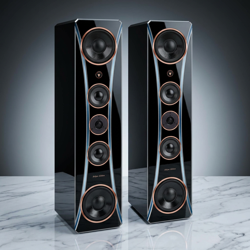 High-End-Standlautsprecher-Eclipse-Edition DJP Design Boxen