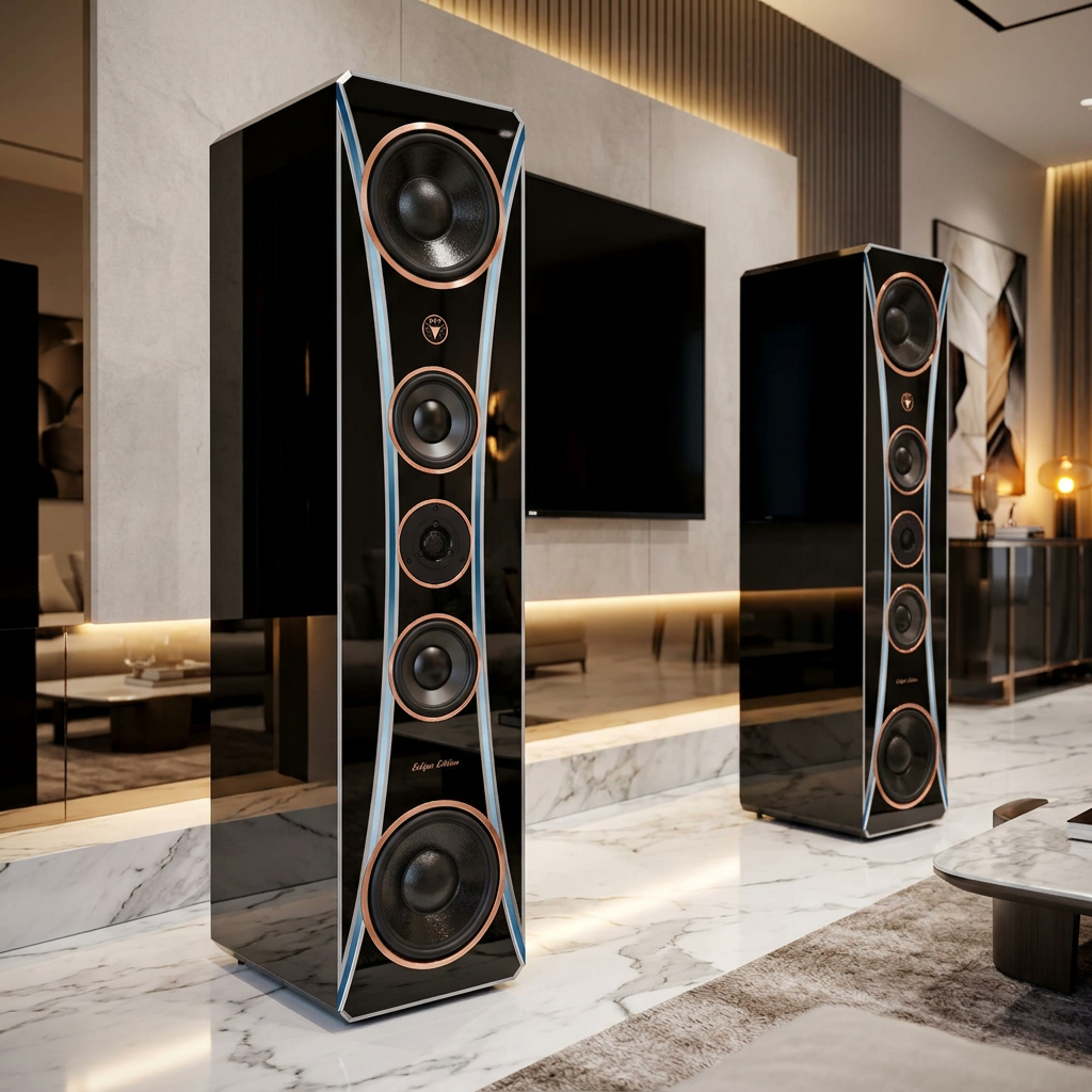 Design-Standlautsprecher-Eclipse-Edition DJP Design Boxen
