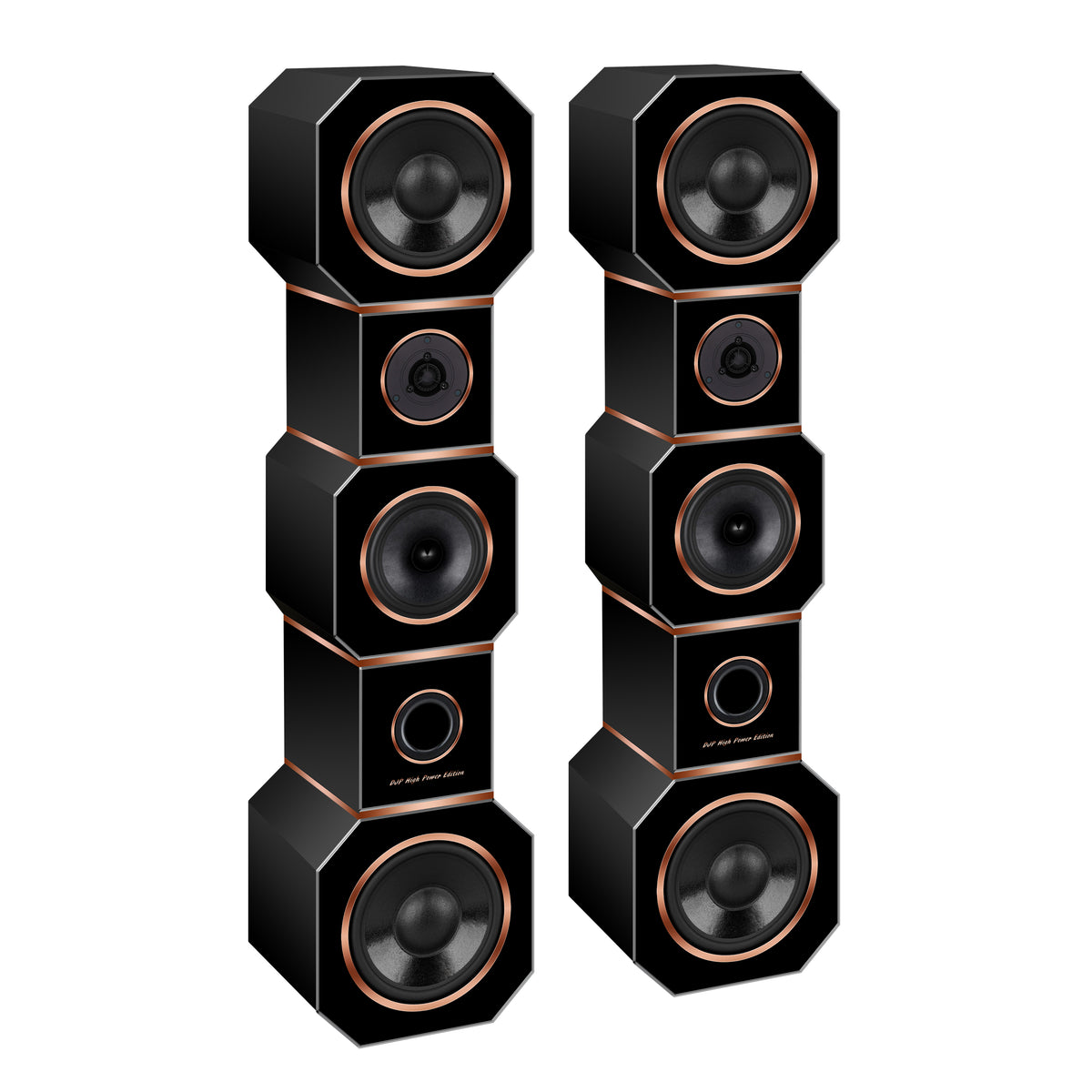 High End Standlautsprecher High Power Edition DJP Design Boxen