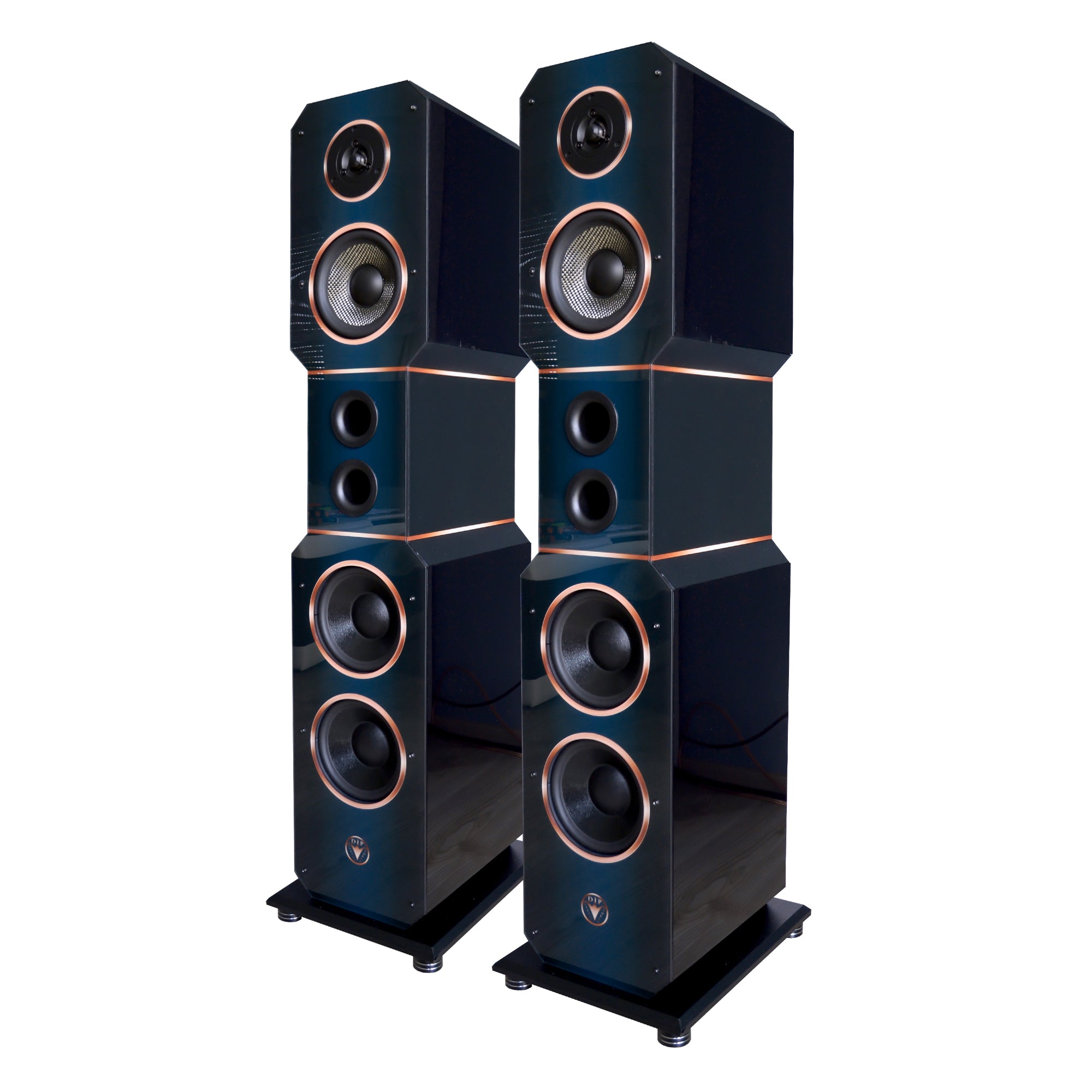 High End Hi-Fi Standlautsprecher Obsession Blue Edition DJP Design Boxen Referenz Serie