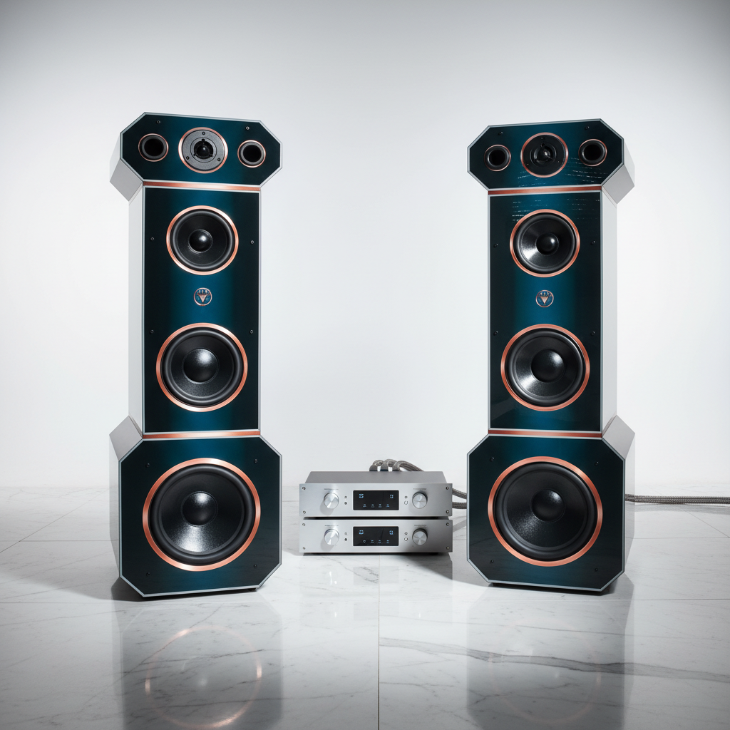 High End Hi-Fi Standlautsprecher PRO Hammer Edition DJP Design Boxen