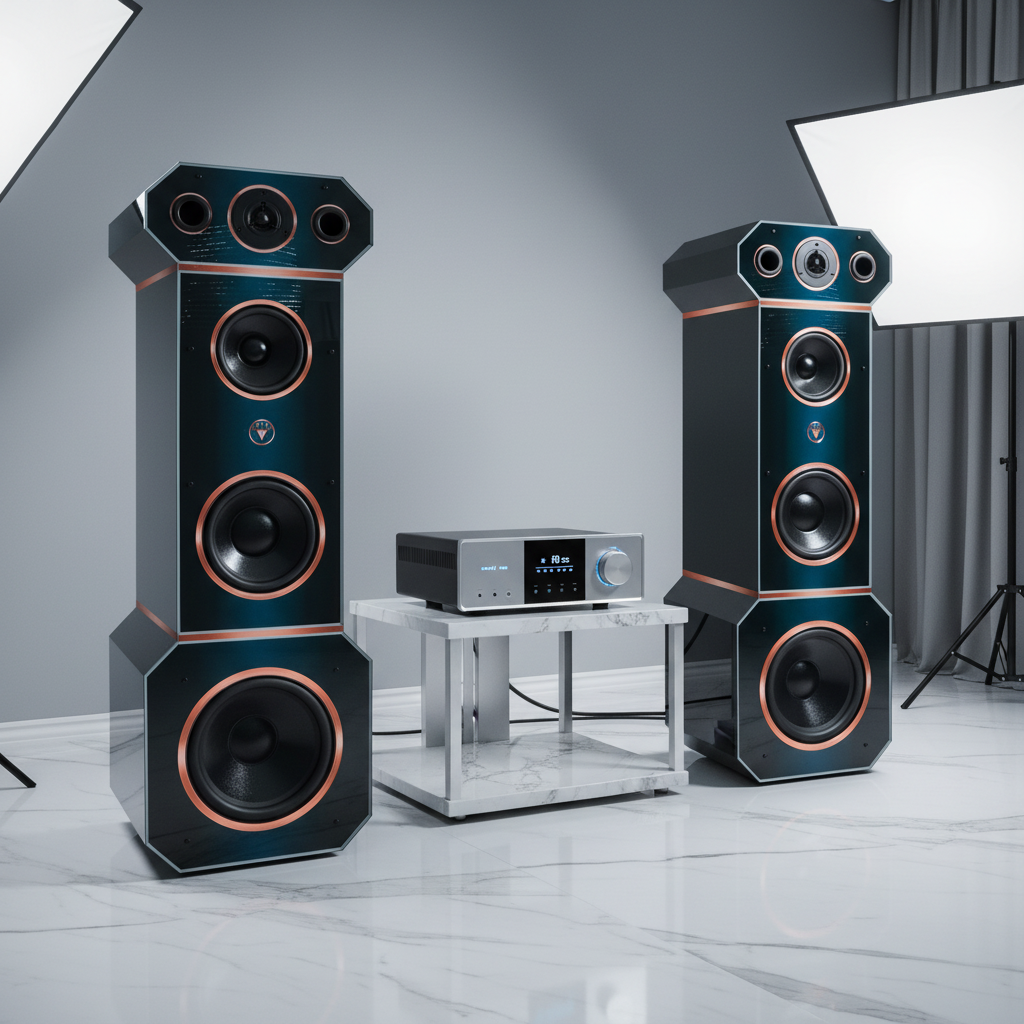 High End Hi-Fi Standlautsprecher PRO Hammer Edition DJP Design Boxen