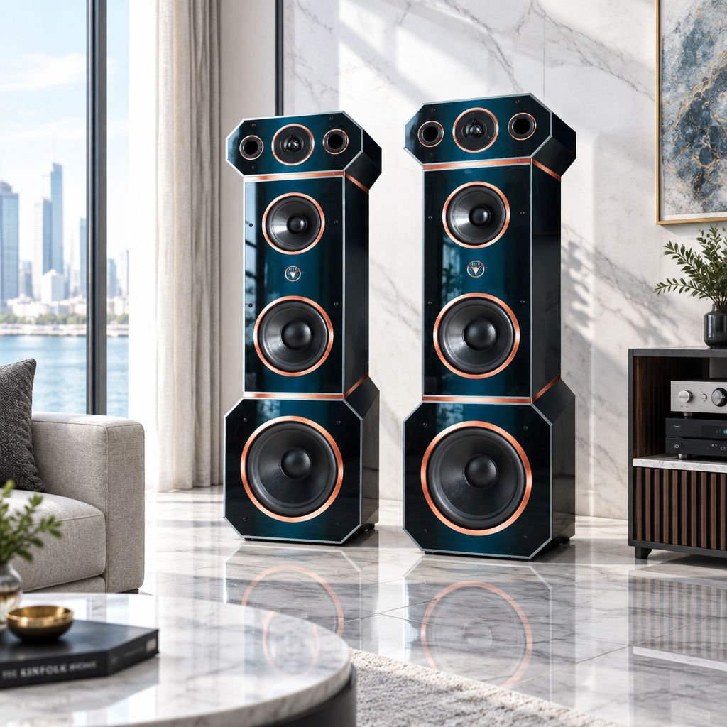 High End Hi-Fi Standlautsprecher PRO Hammer Edition DJP Design Boxen