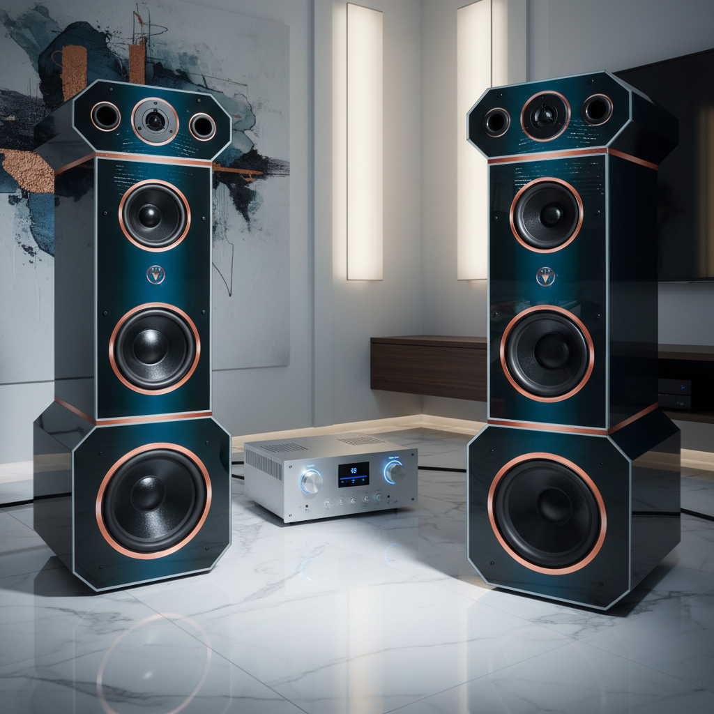 High End Hi-Fi Standlautsprecher PRO Hammer Edition DJP Design Boxen