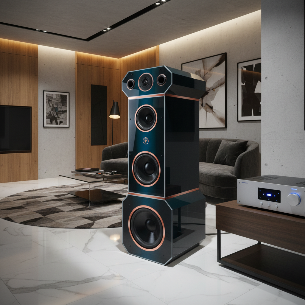 High End Hi-Fi Standlautsprecher PRO Hammer Edition DJP Design Boxen