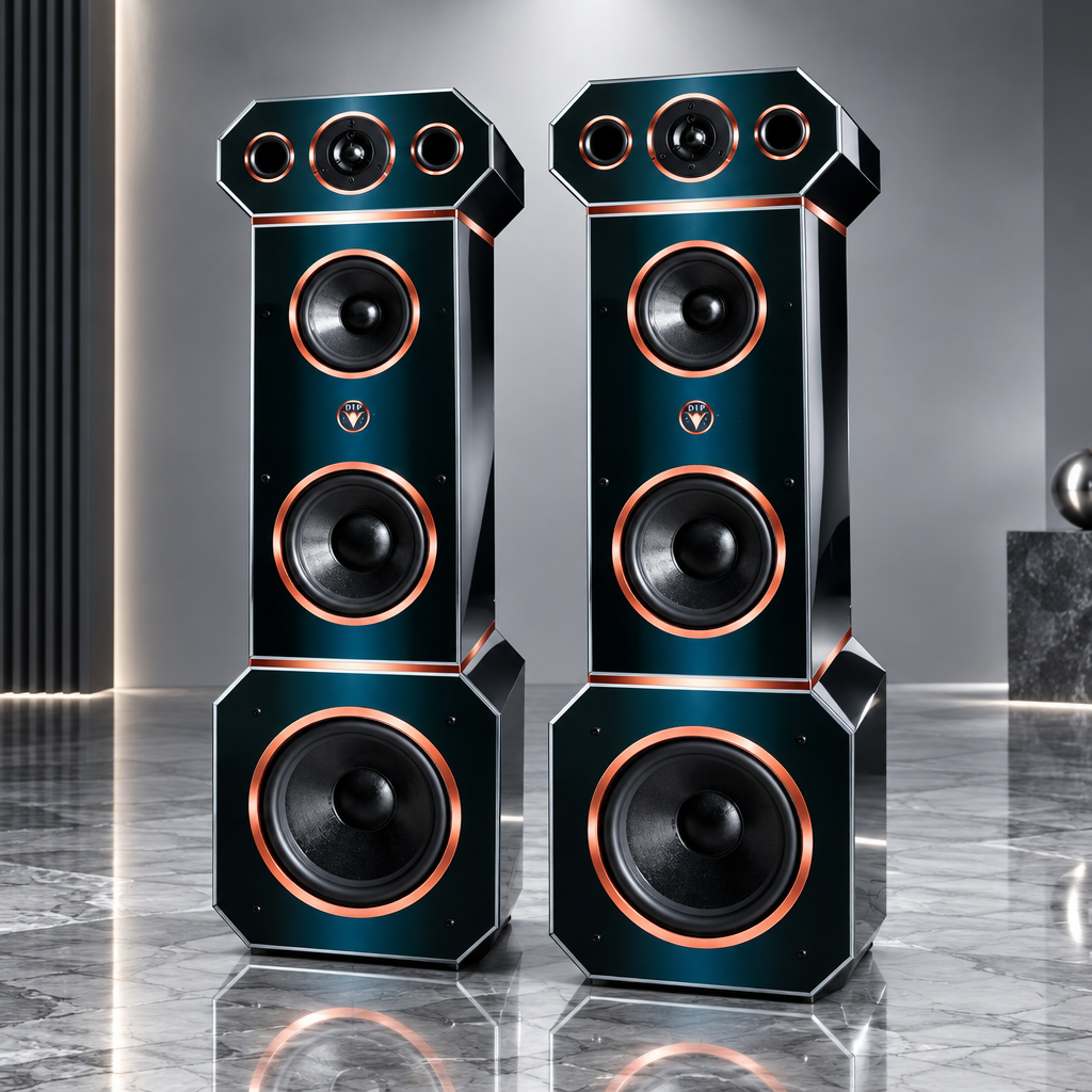 High End Hi-Fi Standlautsprecher PRO Hammer Edition DJP Design Boxen