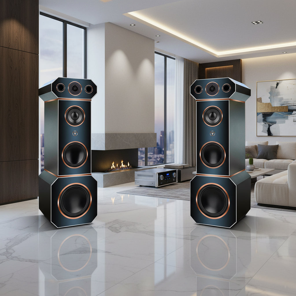 High End Hi-Fi Standlautsprecher PRO Hammer Edition DJP Design Boxen