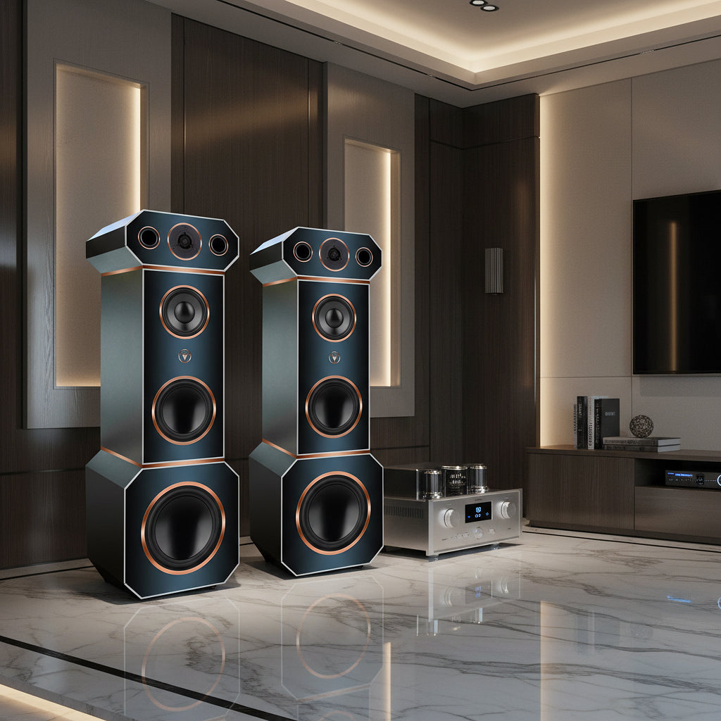High End Hi-Fi Standlautsprecher PRO Hammer Edition DJP Design Boxen