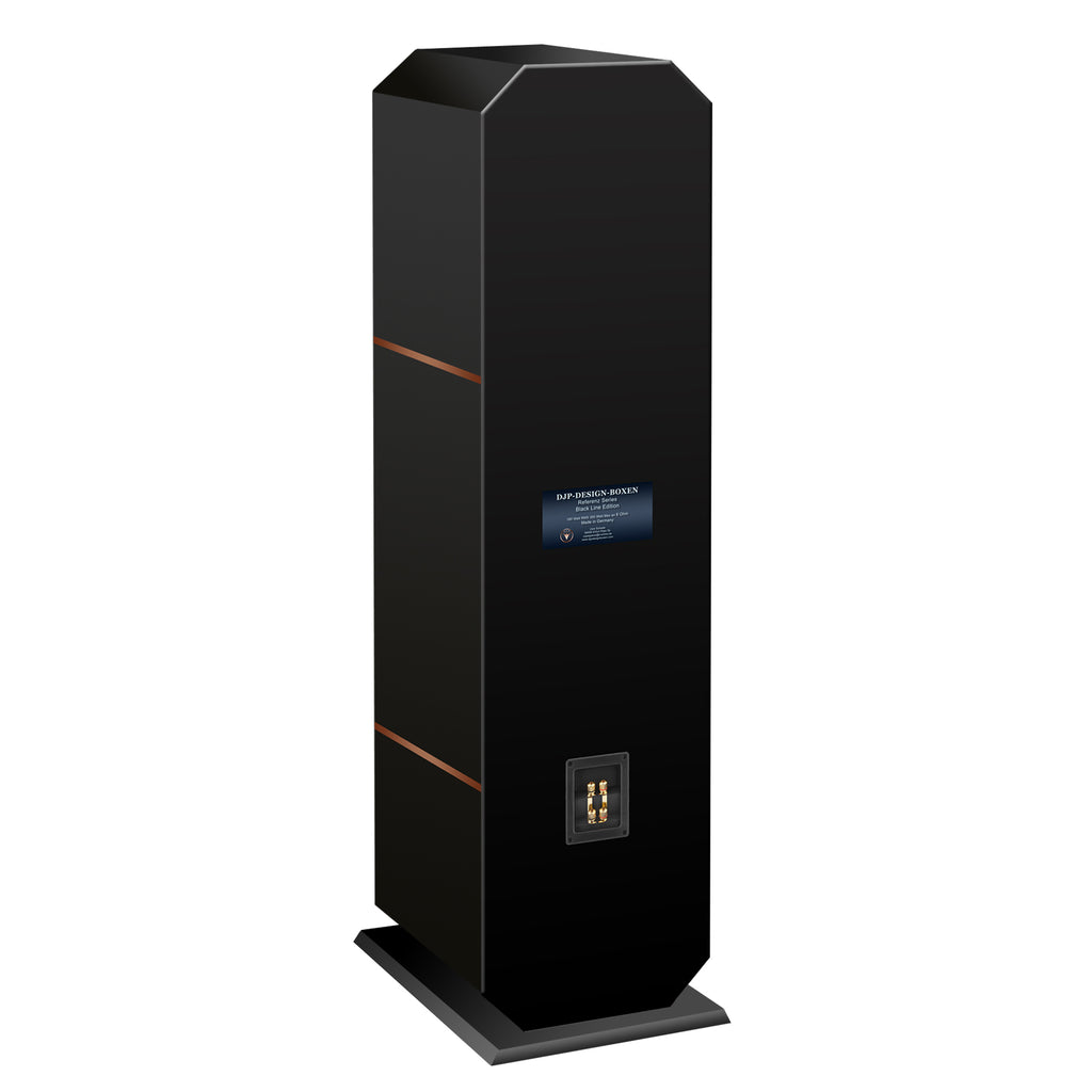 High End HiFi Lautsprecher Black Line Edition DJP Design Boxen