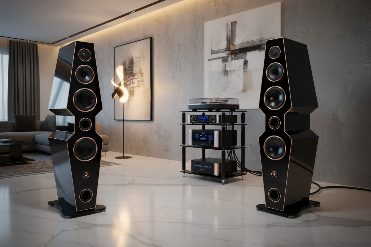 High End HiFi Lautsprecher Diamant Edition DJP Design Boxen