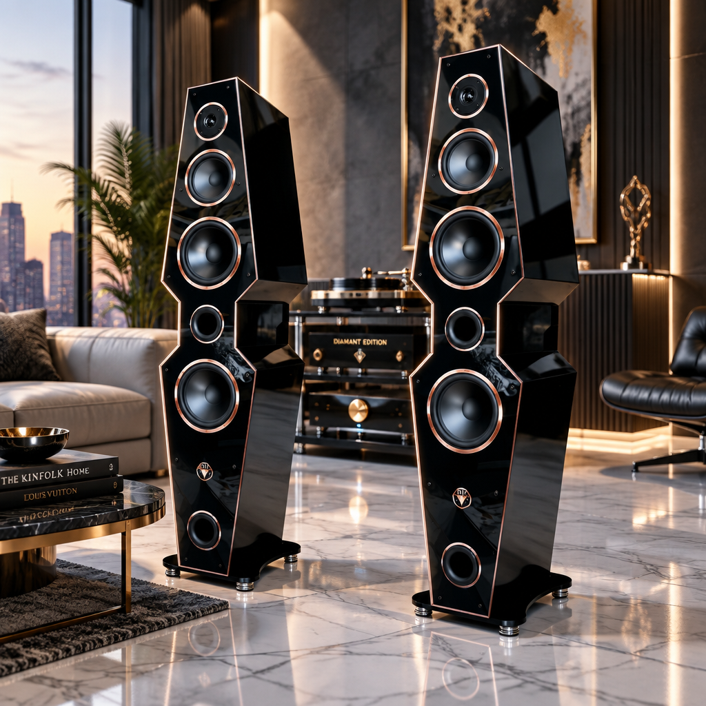 High End HiFi Lautsprecher Diamant Edition DJP Design Boxen