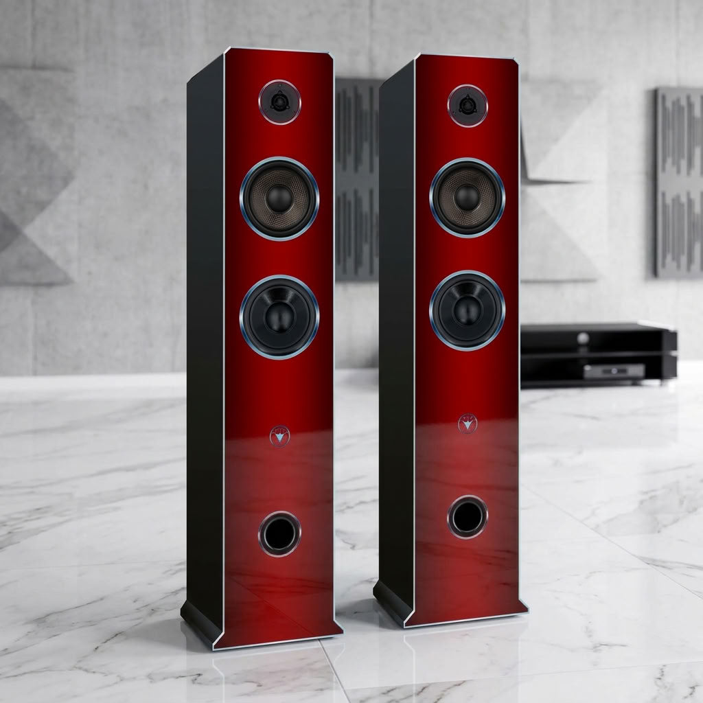 High End HiFi Lautsprecher Sky Tower Edition DJP Design Boxen