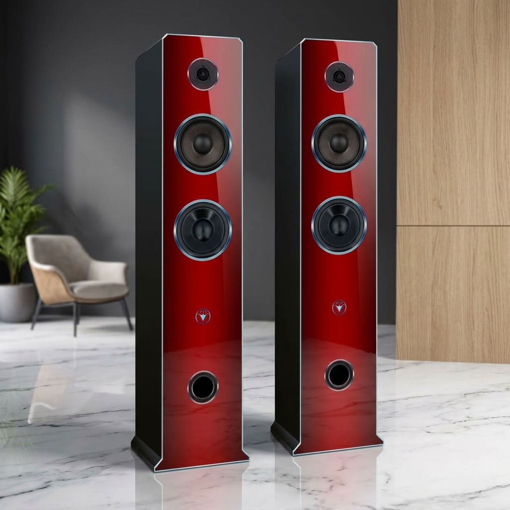 High End HiFi Lautsprecher Sky Tower Edition DJP Design Boxen