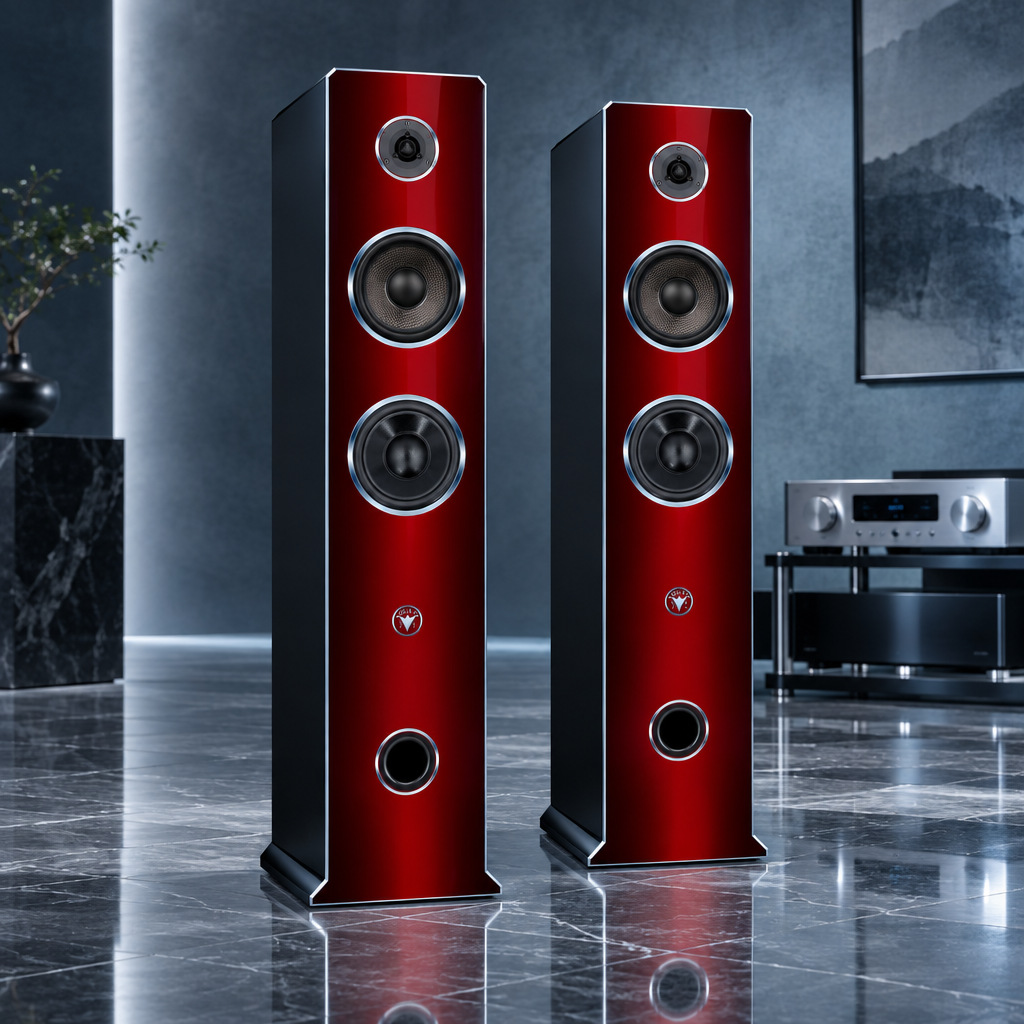 High End HiFi Lautsprecher Sky Tower Edition DJP Design Boxen