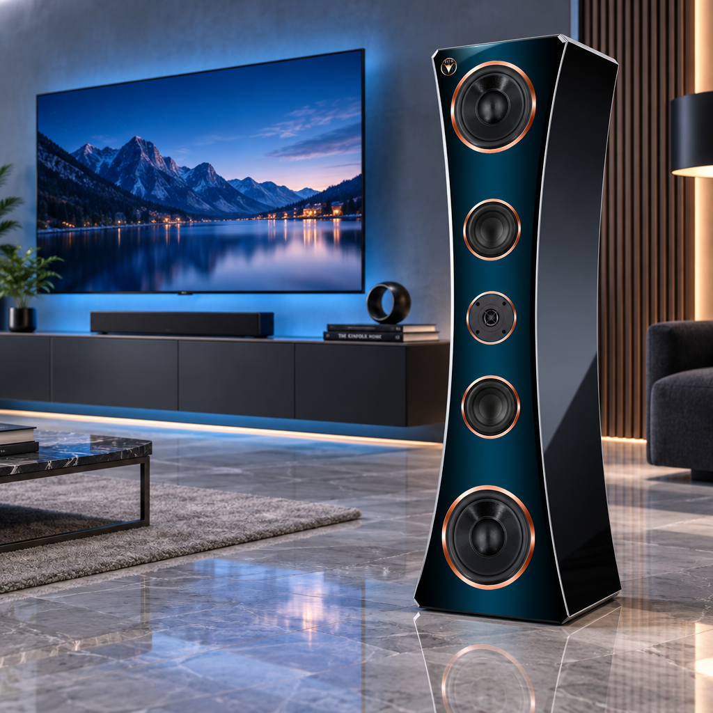 High End HiFi Lautsprecher Small Oval Edition DJP Design Boxen