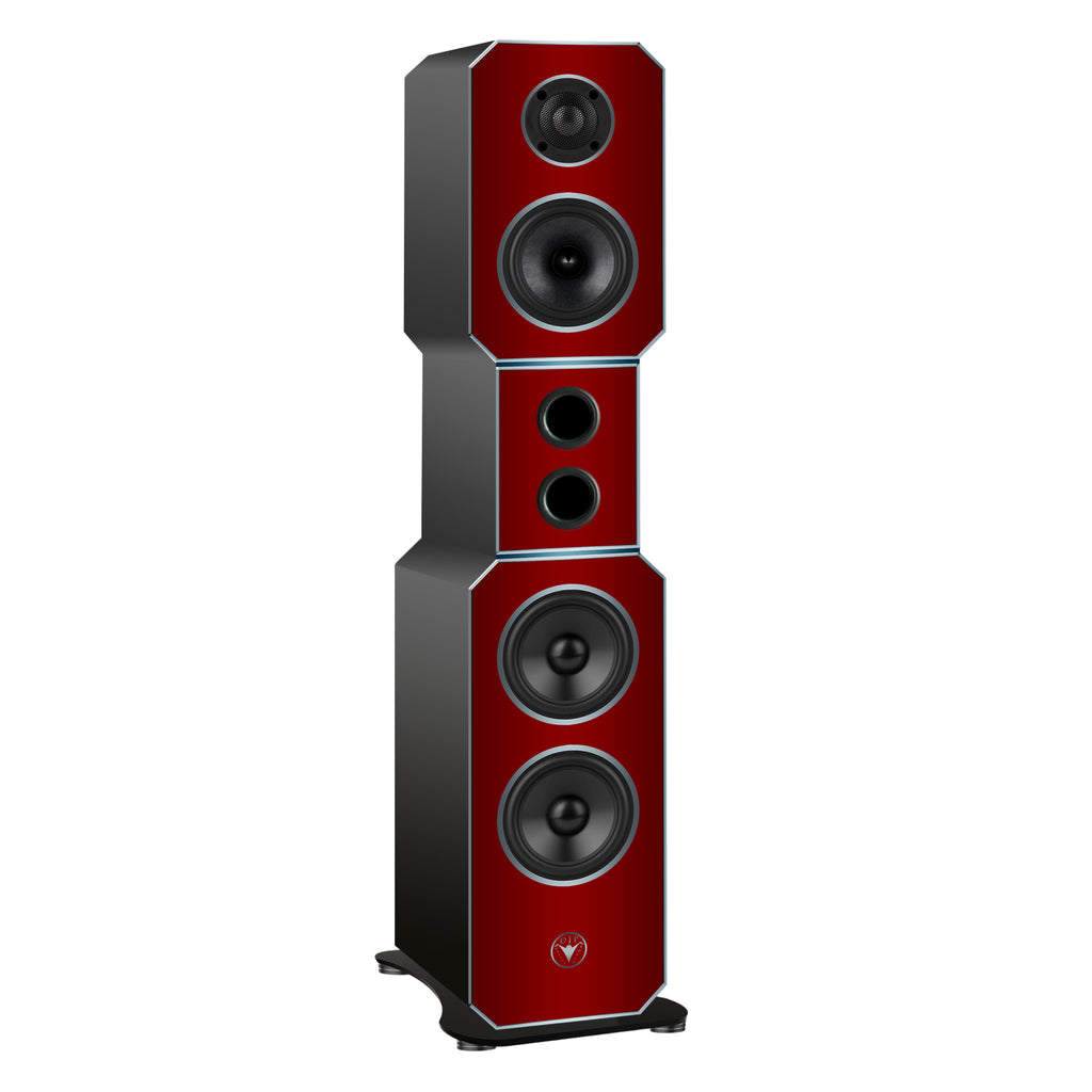 Hochwertige High End Hi-Fi Design Standlautsprecher 210 Watt RMS 8 Ohm/Box