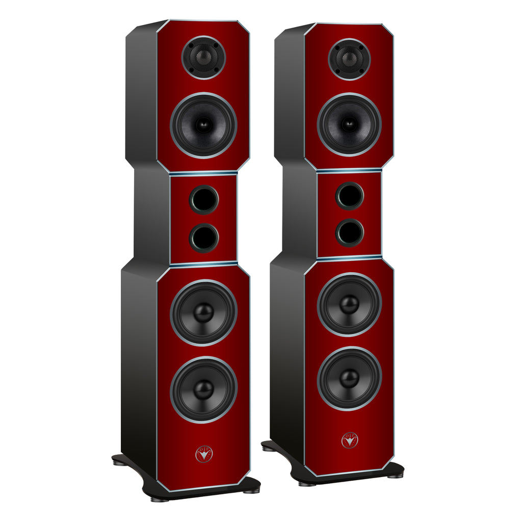 Hochwertige High End Hi-Fi Design Standlautsprecher 210 Watt RMS 8 Ohm/Box