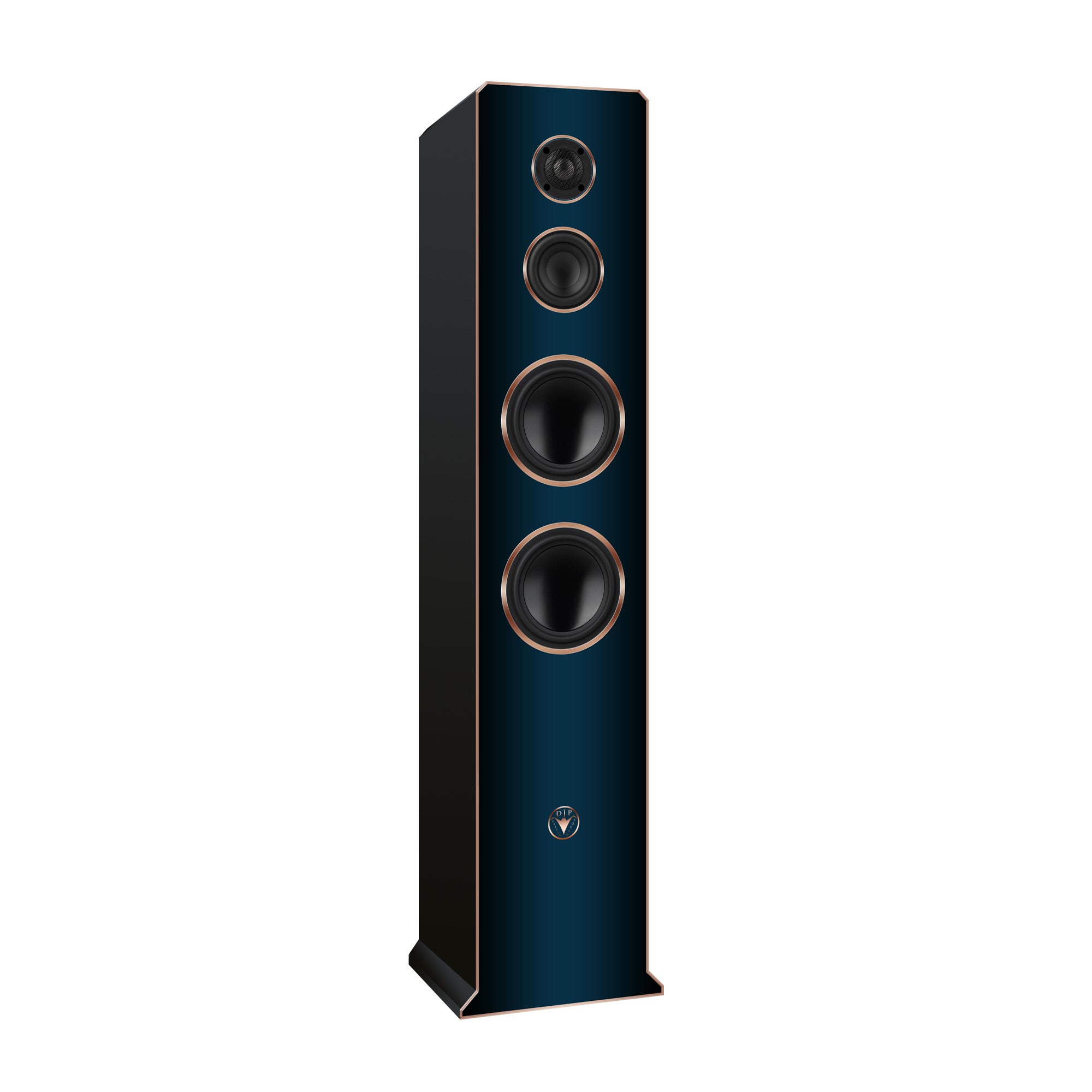 Hochwertige Hi-Fi Standlausprecher schlankes Design 120 Watt RMS 8 Ohm/Box