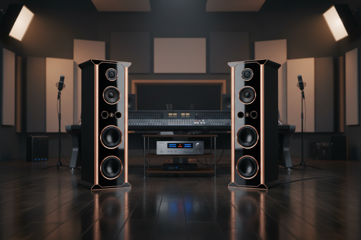 1 Paar hochwertige High End Hi-Fi Standlautsprecher mit Dayton Audio Chassis