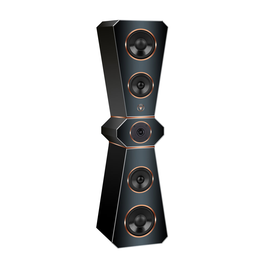 Hochwertige Design Hi-Fi Standlautsprecher 180 Watt RMS 8 Ohm/Box X-Edition