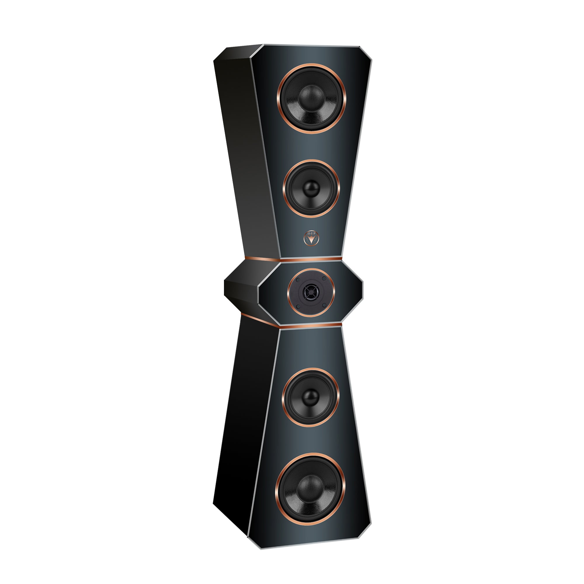 Hochwertige Design Hi-Fi Standlautsprecher 180 Watt RMS 8 Ohm/Box X-Edition