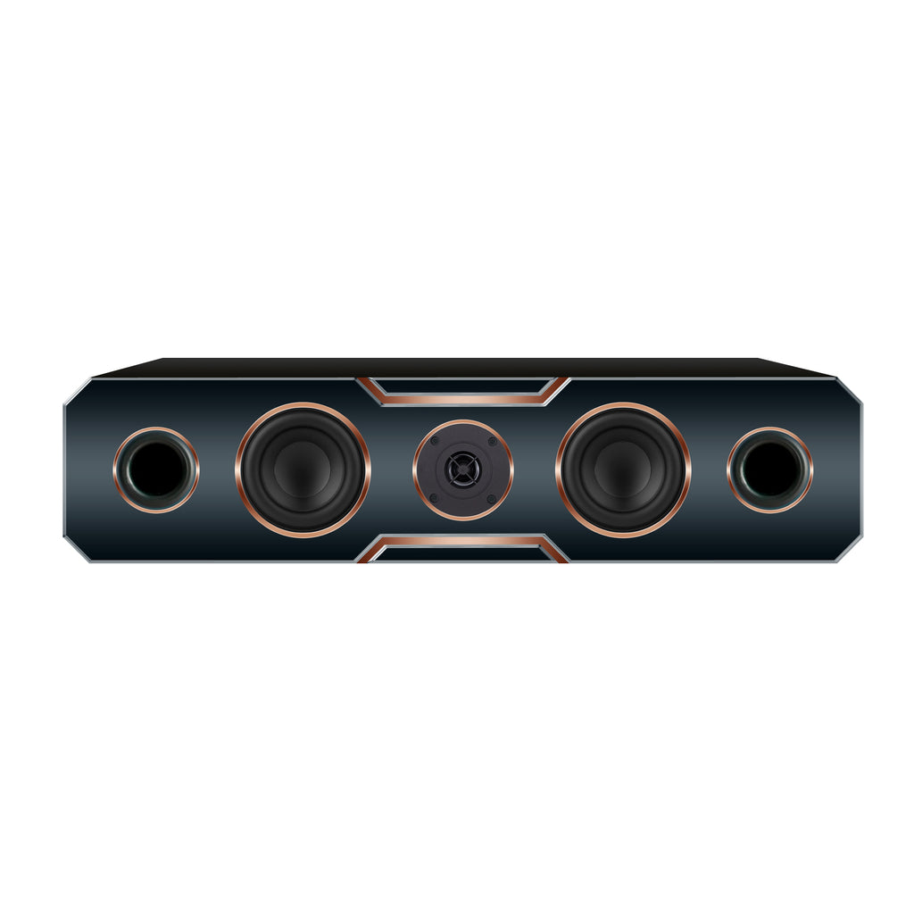 DJP Design Boxen 5.2 Surround Soundsystem Deluxe Edition inklusive Yamaha RX-V4A AV-Receiver