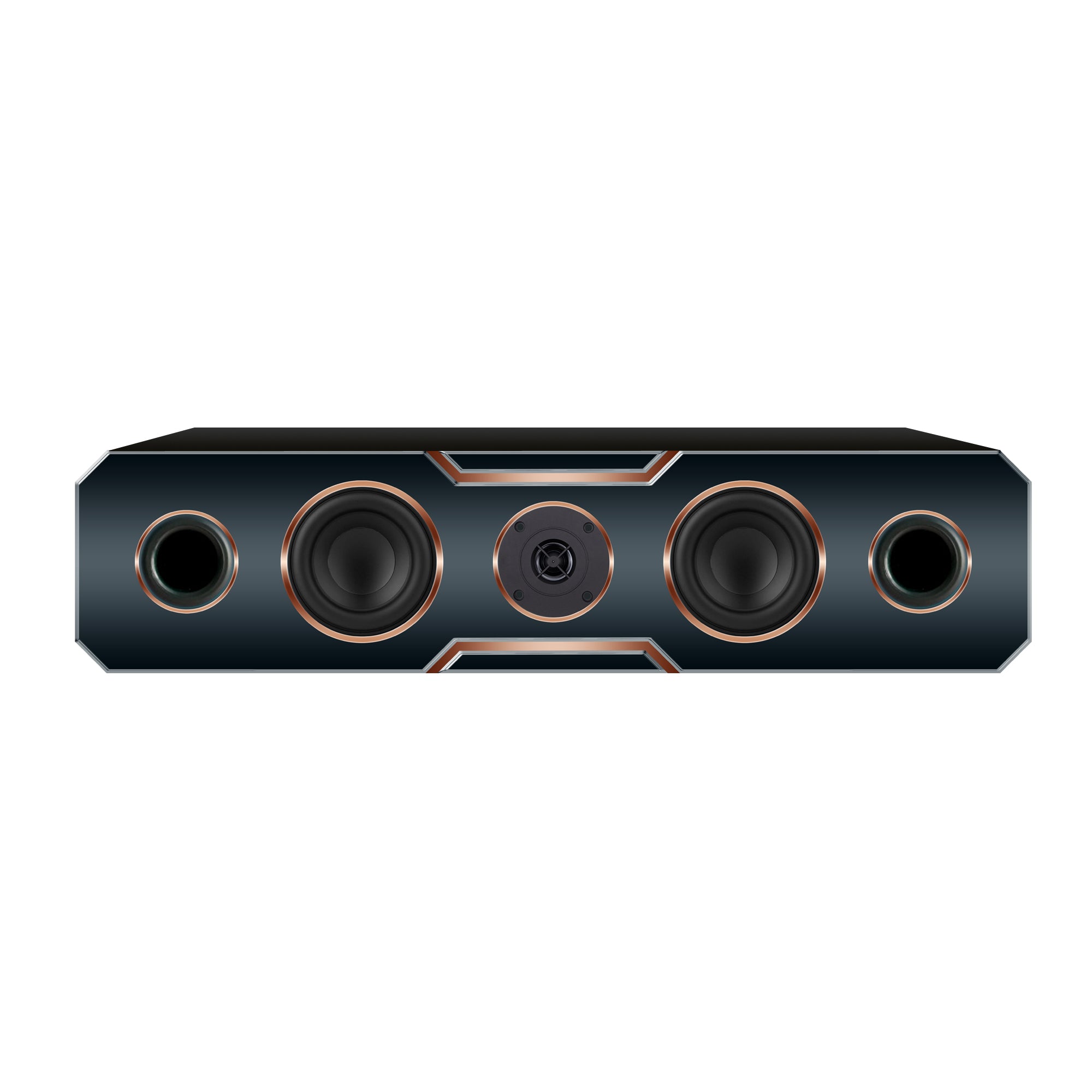 DJP Design Boxen 5.2 Surround Soundsystem Deluxe Edition inklusive Yamaha RX-V4A AV-Receiver