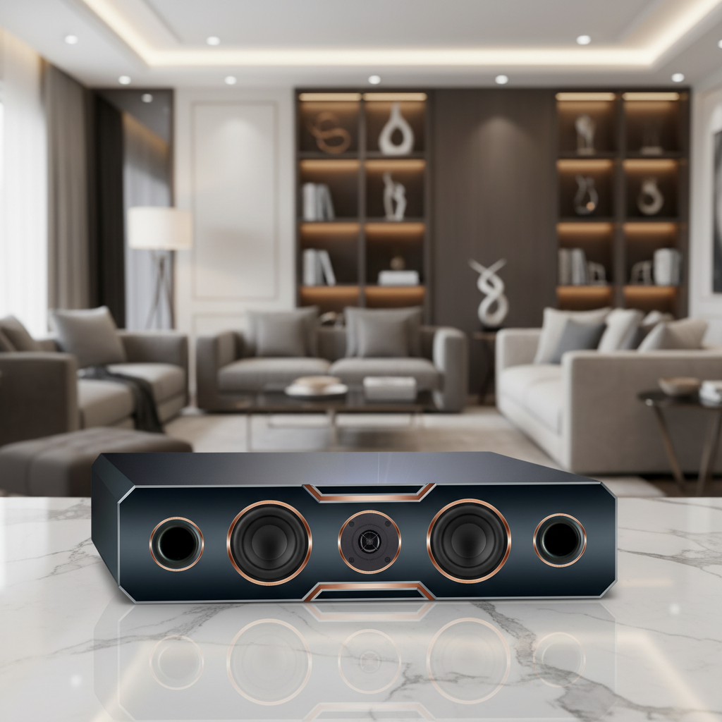 Altavoz central Hi-Fi para sistemas de sonido envolvente 90 vatios 8 ohmios. Edición Classic Center