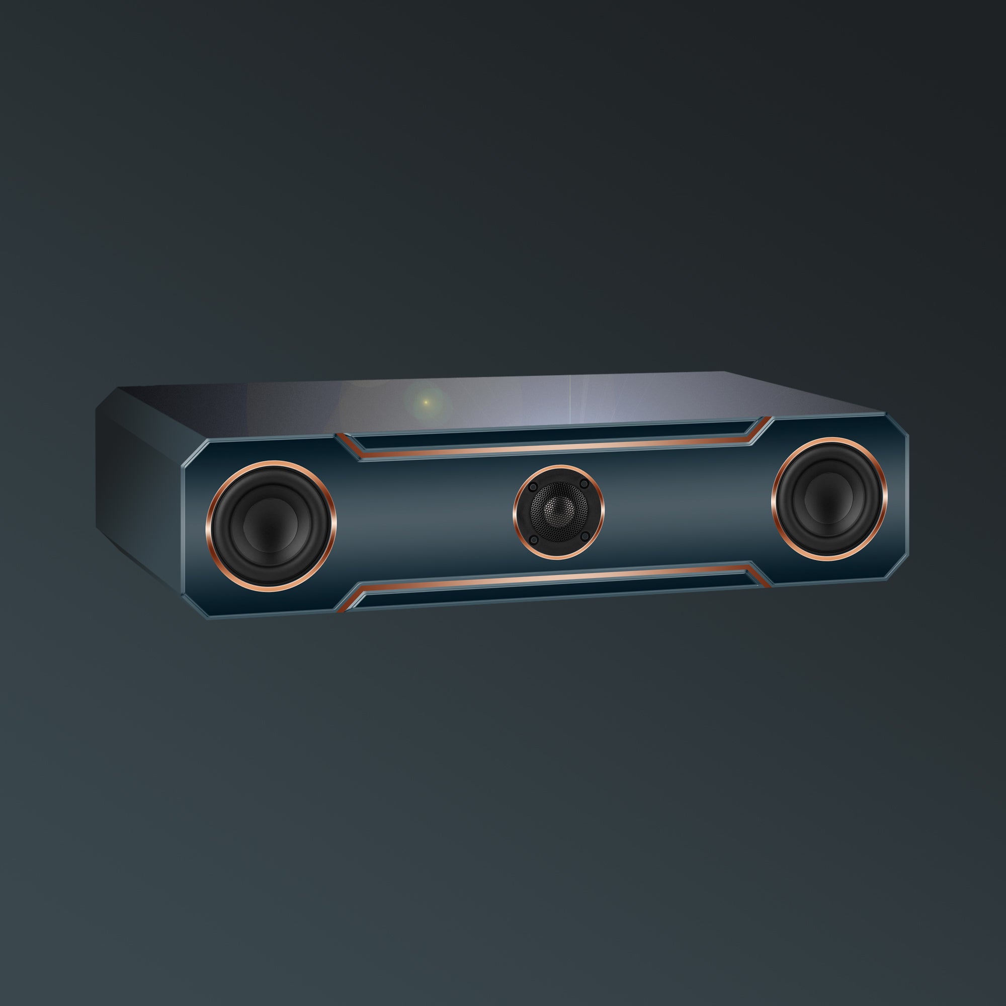 Hi-Fi Center Speaker for Surround Systems 90 Watt 8 Ohm! Classic Center Edition