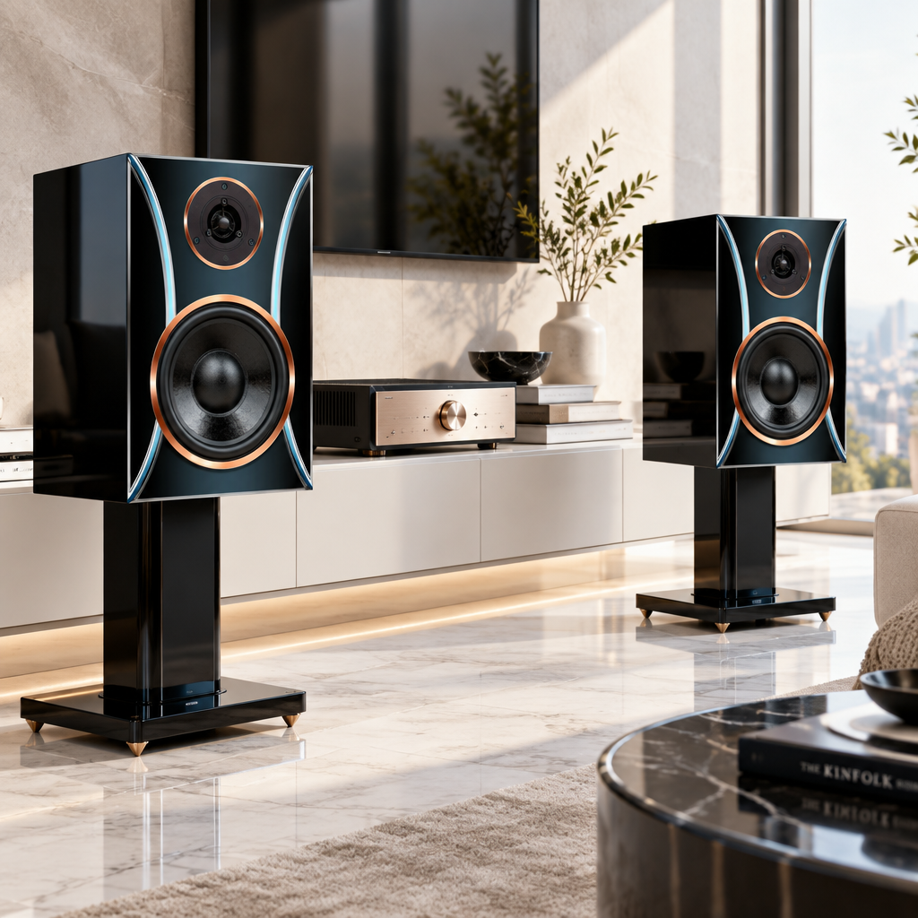 Hi-Fi Regallautsprecher Power Kube Edition DJP Design Boxen