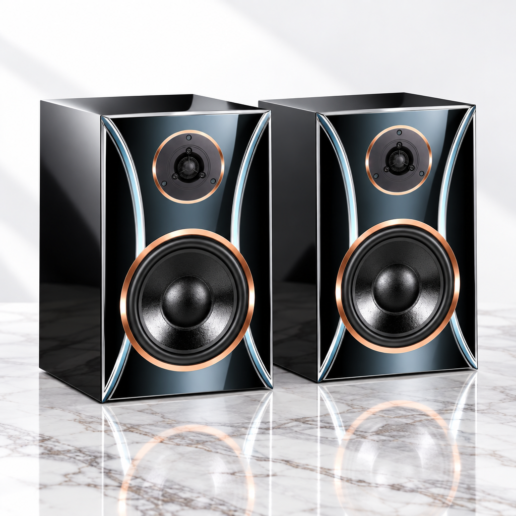 Hi-Fi Regallautsprecher Power Kube Edition DJP Design Boxen