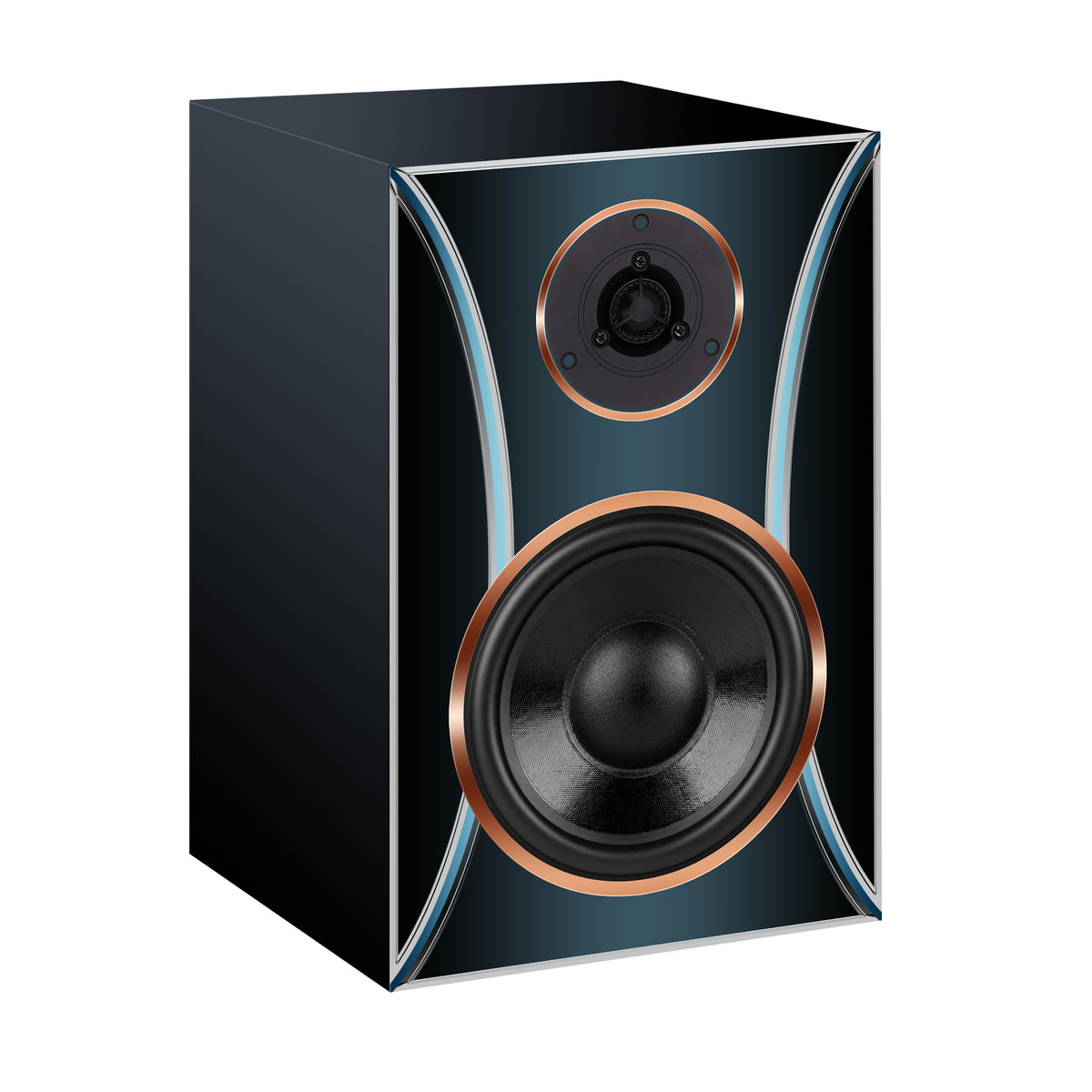 Hi-Fi Regallautsprecher fuer Home Audio und Surroundanlagen 140 Watt RMS