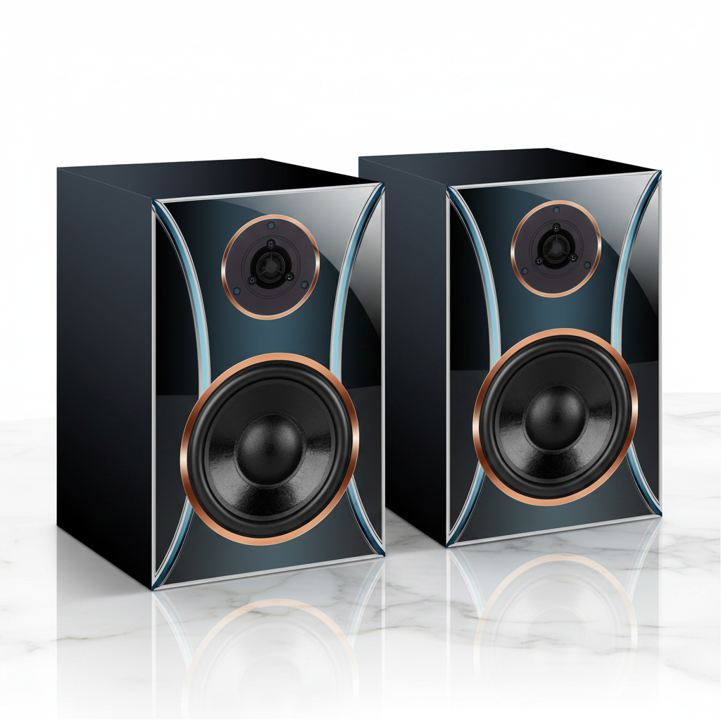Hi-Fi Regallautsprecher Power Kube Edition DJP Design Boxen