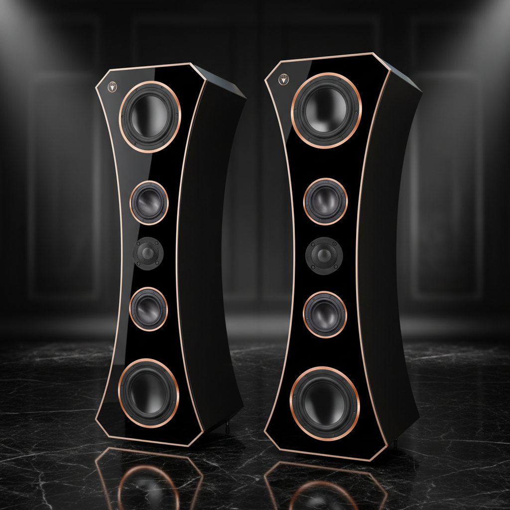 High End Hi-Fi Design Standlautsprecher 210 Watt RMS 8 Ohm/Box
