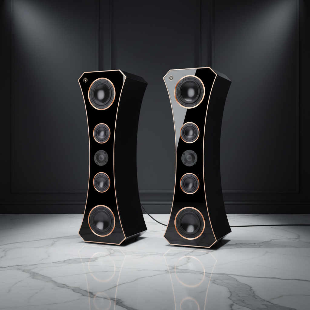 High End Hi-Fi Design Standlautsprecher 210 Watt RMS 8 Ohm/Box