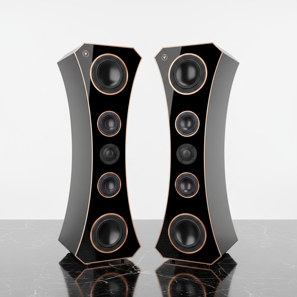 High End Hi-Fi Design Standlautsprecher 210 Watt RMS 8 Ohm/Box