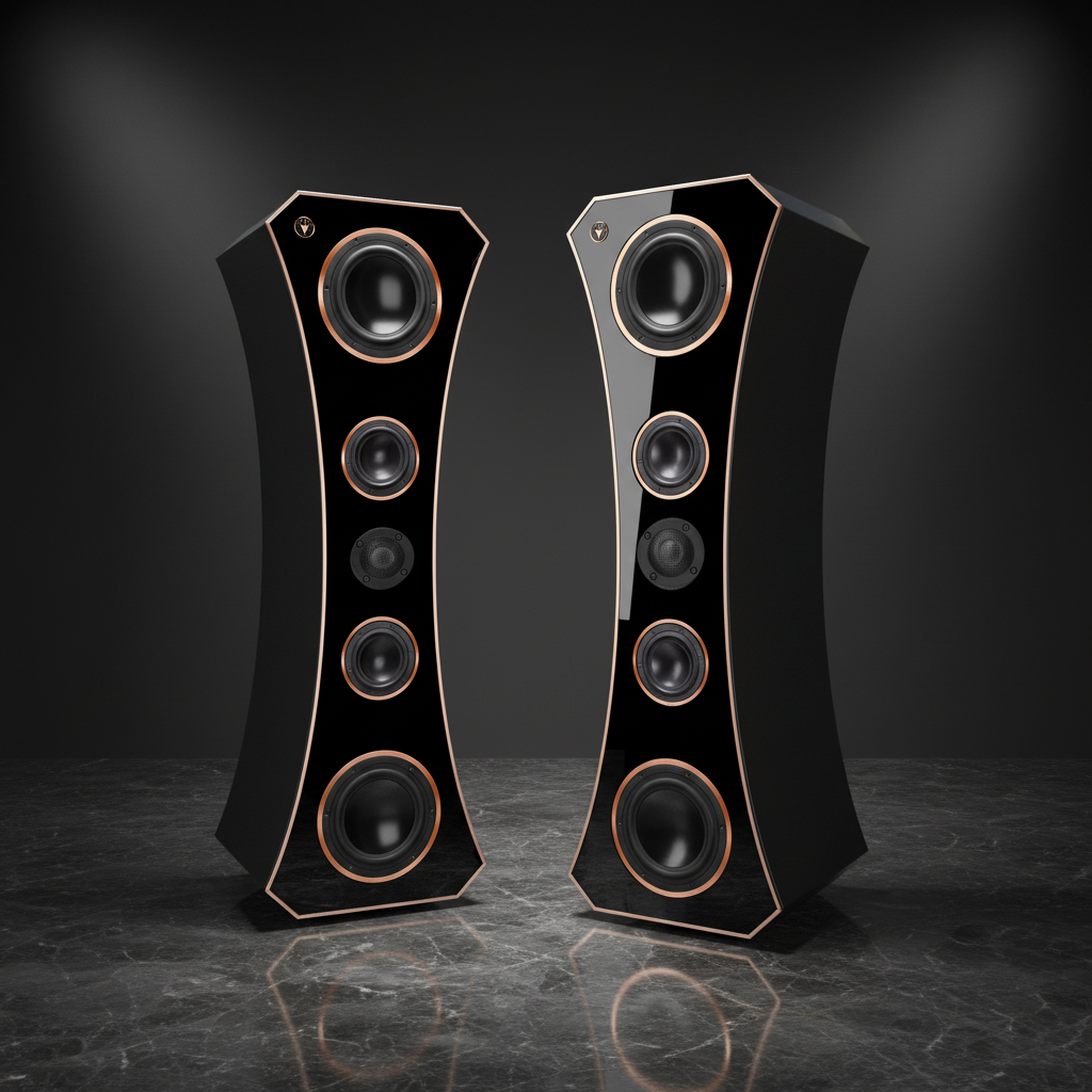 High End Hi-Fi Design Standlautsprecher 210 Watt RMS 8 Ohm/Box