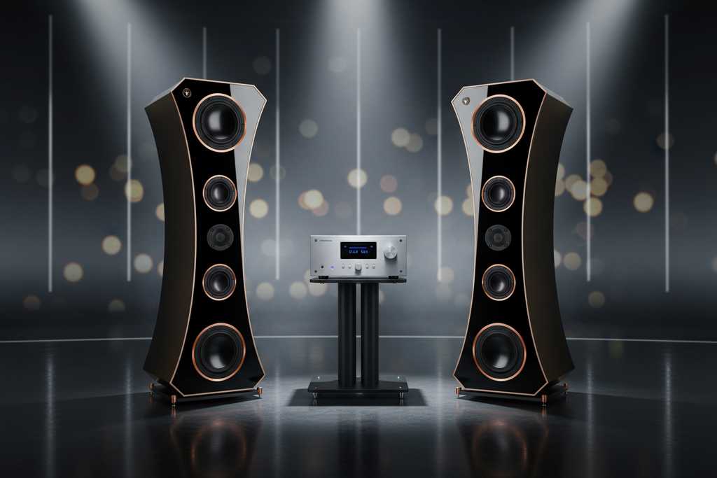 High End Hi-Fi Design Standlautsprecher 210 Watt RMS 8 Ohm/Box