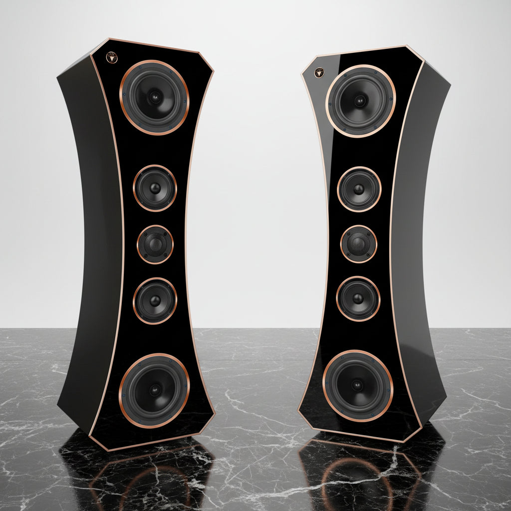 High End Hi-Fi Design Standlautsprecher 210 Watt RMS 8 Ohm/Box