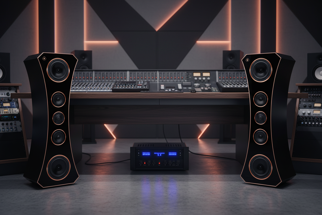 High End Hi-Fi Design Standlautsprecher 210 Watt RMS 8 Ohm/Box