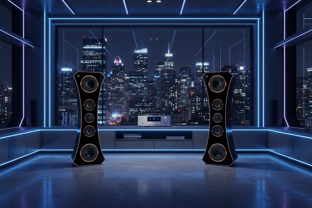 High End Hi-Fi Design Standlautsprecher 210 Watt RMS 8 Ohm/Box