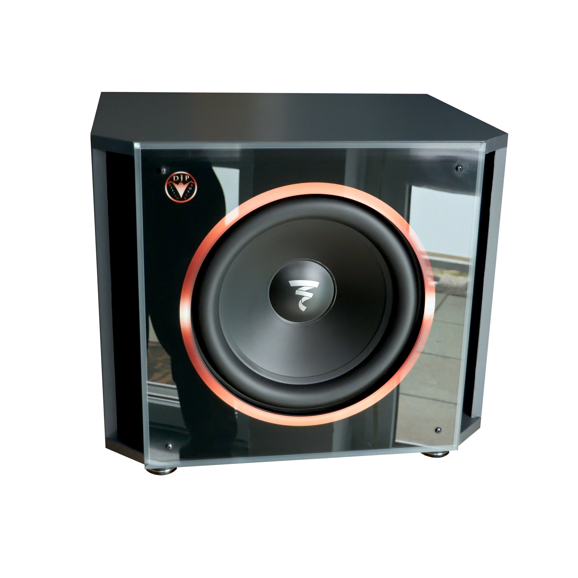 High End Subwoofer Bassreflex Box mit 12 Zoll Focal Subwoofer 600 Watt 4 Ohm DJP! Sofort lieferbar!